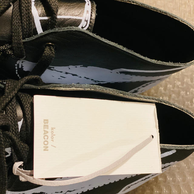 【期間限定値下げ】kolor/BEACONの柄付きシューズ!