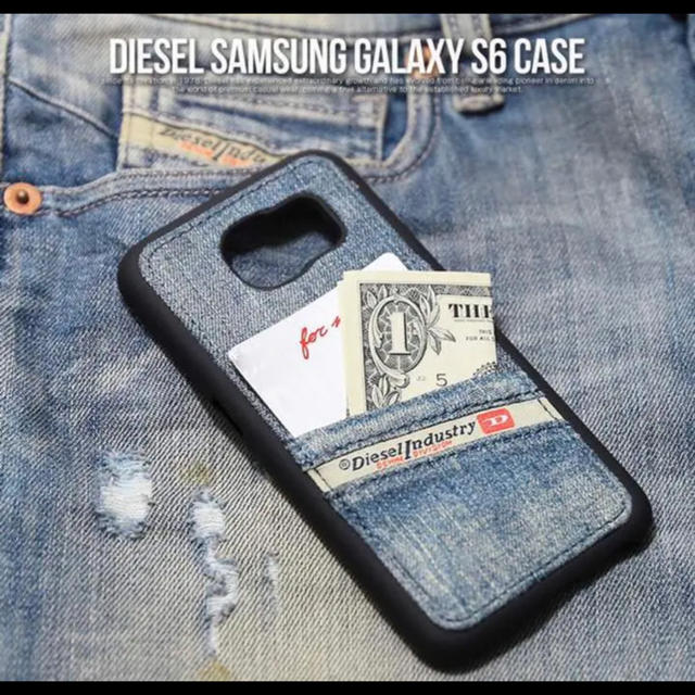 DIESEL(ディーゼル)の新品　ディーゼル　Galaxy s6 スマホケース　値下げ！ スマホ/家電/カメラのスマホアクセサリー(モバイルケース/カバー)の商品写真