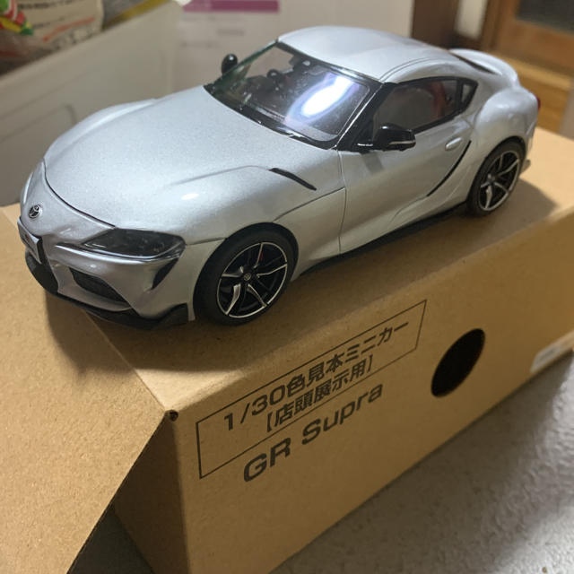 お話中☆店頭展示用ミニカー GR Supra