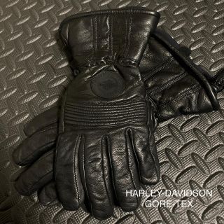 ハーレーダビッドソン(Harley Davidson)のHARLEY-DAVIDSON GORE-TEX グローブ Mサイズ 本革(手袋)