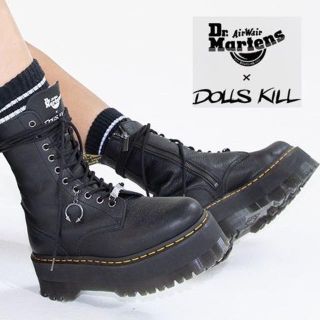 ドクターマーチン(Dr.Martens)のDr.Martens×DOLLS KILL “JADON HI MAX” UK4(ブーツ)