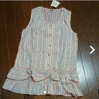 ブランシェス(Branshes)の可愛い系タンクシャツＭ 新品(Tシャツ(半袖/袖なし))