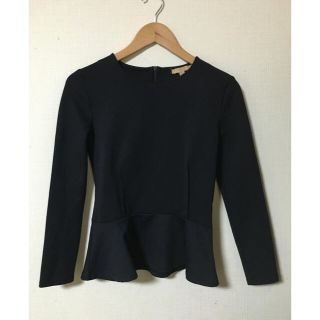 ザラ(ZARA)のペプラムトップス(カットソー(長袖/七分))