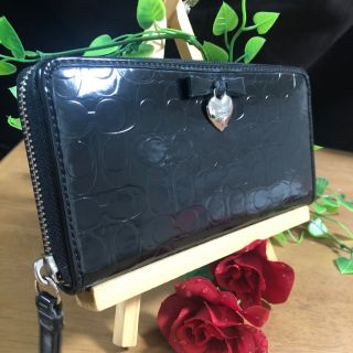 コーチ(COACH)のコーチ　COACH ラウンドファスナー　エナメル(財布)