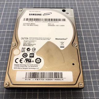 Samsung 2TB 2.5inch HDD 5400rpm(PCパーツ)