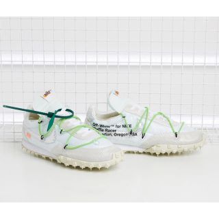 ナイキ(NIKE)のNike x off-white WAFFLE RACER 25cm(スニーカー)