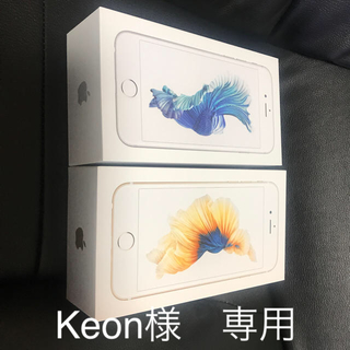 アイフォーン(iPhone)のiPhone 6s 32 GB UQ mobile gold /silver2台(その他)