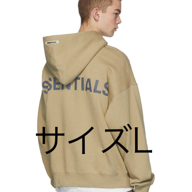 新品 FOG Essentials エッセンシャルズ パーカー タン M