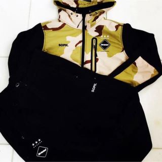 エフシーアールビー(F.C.R.B.)のsoph Bristol 迷彩柄セットアップ(ジャージ)