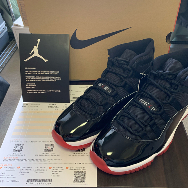 NIKE(ナイキ)のNIKE AIR JORDAN 11 RETRO "BRED" 新品未使用 メンズの靴/シューズ(スニーカー)の商品写真