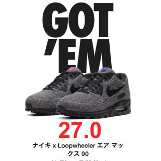 ナイキ(NIKE)の専用☆NIKE airmax90 ループウィラー 27cm(スニーカー)