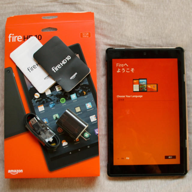 ANDROID(アンドロイド)のAmazon Fire HD 10 2017 スマホ/家電/カメラのPC/タブレット(タブレット)の商品写真