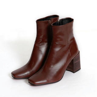 marjour NewColorECO LEATHER SHORT BOOTS(ブーツ)