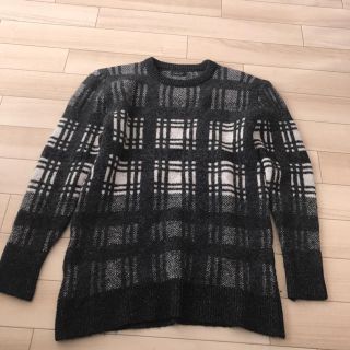 ザラ(ZARA)のZARA オーバーサイズチェックニット(ニット/セーター)