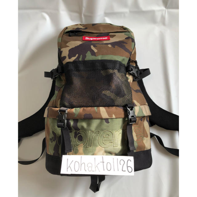 Supreme(シュプリーム)の supreme 15AW Contour Backpack Camo メンズのバッグ(バッグパック/リュック)の商品写真