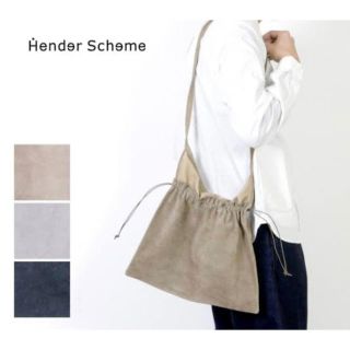 エンダースキーマ(Hender Scheme)のHender Scheme  red cross bag big ベージュ(ショルダーバッグ)