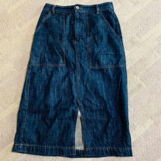 ダブルクローゼット(w closet)のダブルクローゼット デニムタイトスカート(ひざ丈スカート)