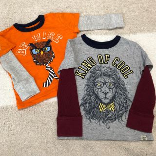 ギャップ(GAP)のGAP カットソー　２枚セット　サイズ80と95(Tシャツ/カットソー)