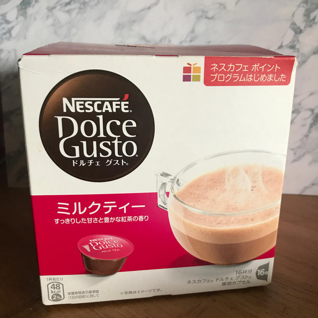 Nestle(ネスレ)のネスカフェドルチェ　グスト　カプセル　ミルクティー 食品/飲料/酒の飲料(その他)の商品写真