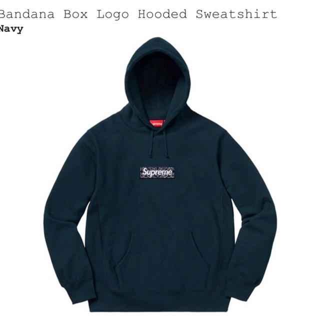 専用　supreme bandana box logo バンダナ ボックスロゴ