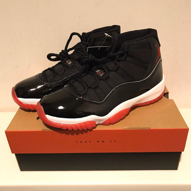 nike jordan 11 bred 27.0cm 新品未使用