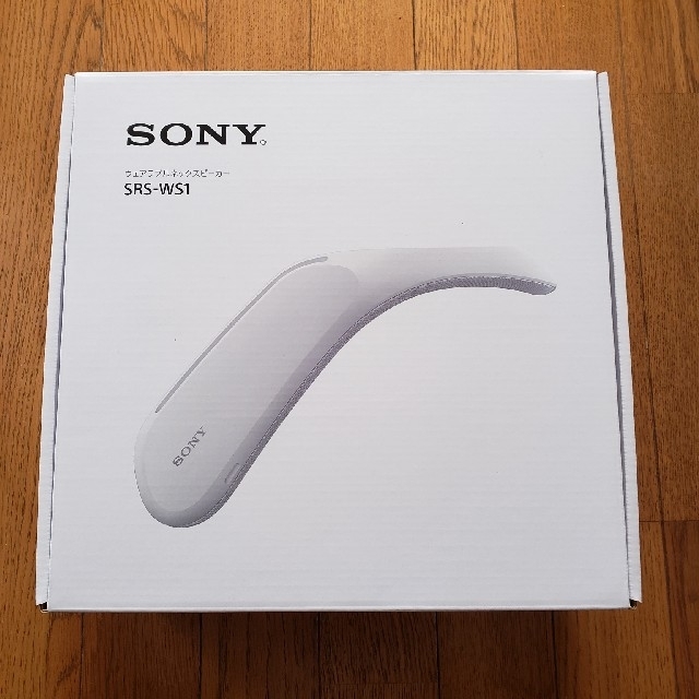 【未使用品】SONY ウェアラブルネックスピーカー SRS-WS1