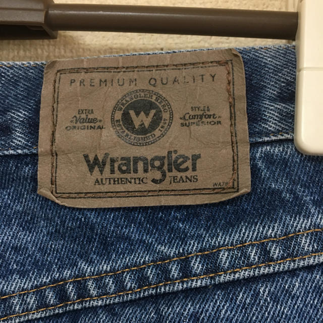 Wrangler(ラングラー)の希少ラングラーwrangler80〜90'sカットオフ切り替えデニムパンツ メンズのパンツ(デニム/ジーンズ)の商品写真