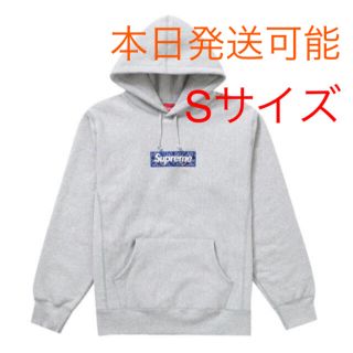 シュプリーム(Supreme)のSupreme Bandana Box Logo Hooded  グレー(パーカー)