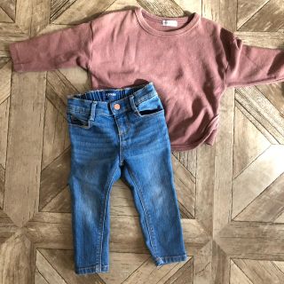 オールドネイビー(Old Navy)のold navy 85-90cm 18m-24m スキニーデニム(パンツ)