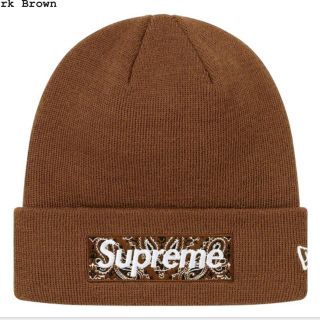 シュプリーム(Supreme)のsupreme new era box logo beanie(ニット帽/ビーニー)