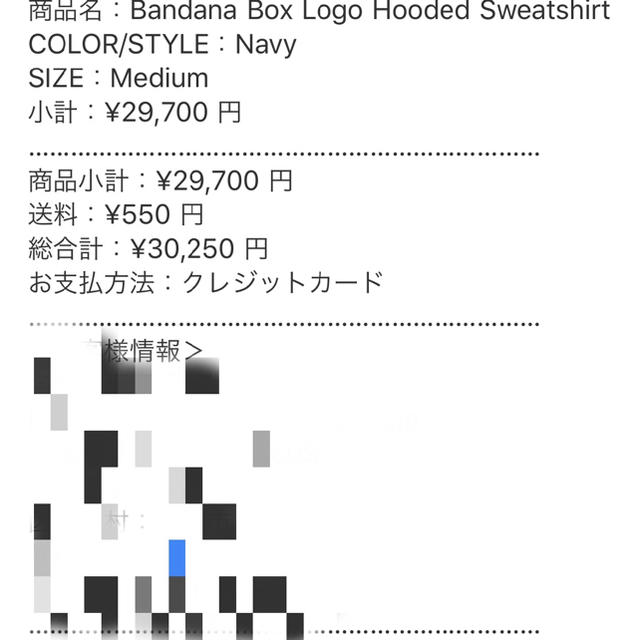 Bandana Box Logo Hooded Sweat/supreme