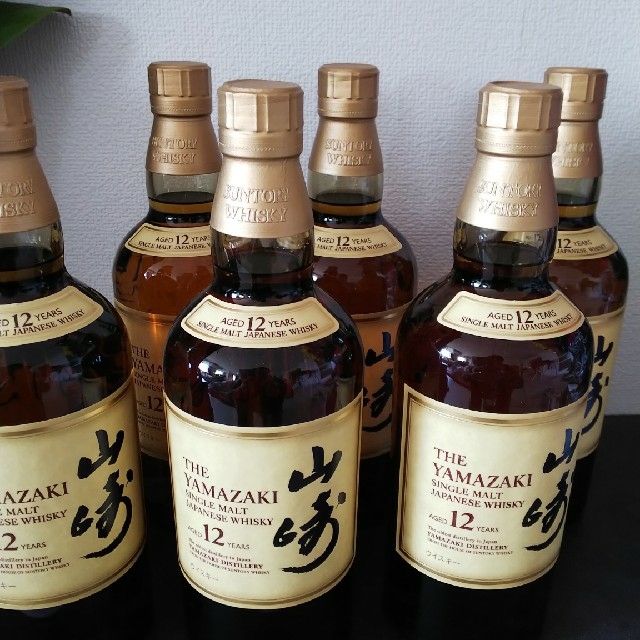 正規品HOT サントリー SUNTORY サントリー 山崎12年 6本セットの通販 by kowara｜サントリーならラクマ