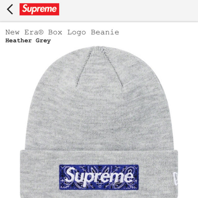 Supreme(シュプリーム)のsupreme box logo beanie  メンズの帽子(ニット帽/ビーニー)の商品写真