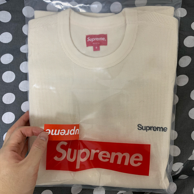 supreme waffle thermal ロングT