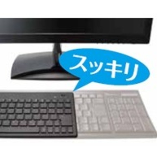 ELECOM(エレコム)のリモート対応 ELECOM bluetooth 小型Keyboard【新品】 スマホ/家電/カメラのPC/タブレット(PC周辺機器)の商品写真