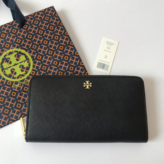 2024新発 【新品未使用】Tory Burch トリーバーチ 長財布☆ブラック -財布