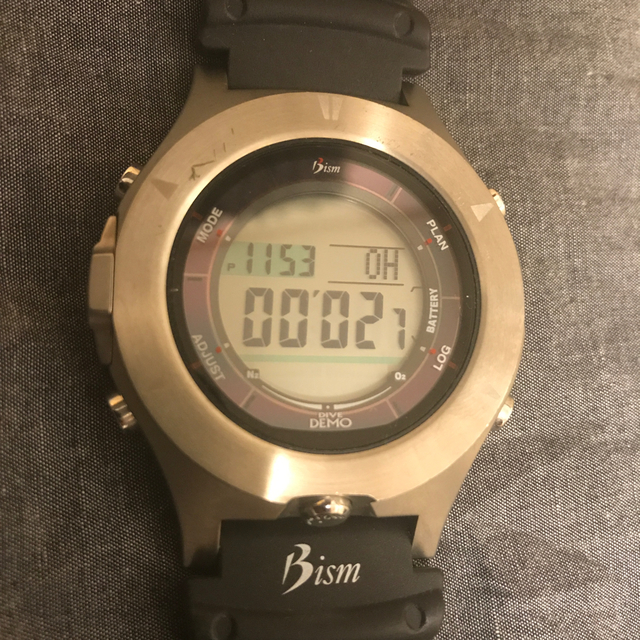 Bism - Bism DIVE DEMO TITANIUM ダイブコンピューター チタンの通販