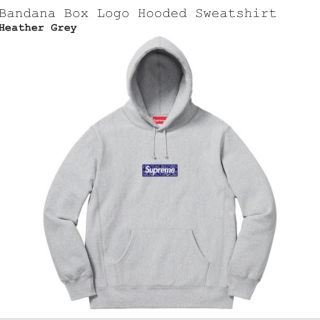 シュプリーム(Supreme)のsupreme boxlogo gray Mサイズ(スウェット)