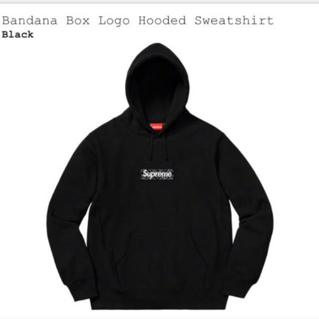 supreme bandana box logo hooded sweat