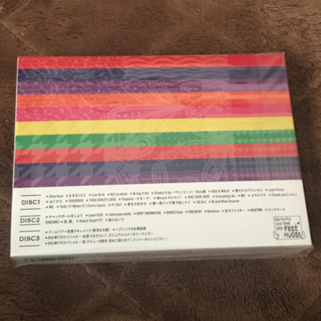 Kis-My-Ft2(キスマイフットツー)のLIVE TOUR 2019 FREE HUGS！（初回盤）DVD キスマイ  エンタメ/ホビーのDVD/ブルーレイ(ミュージック)の商品写真