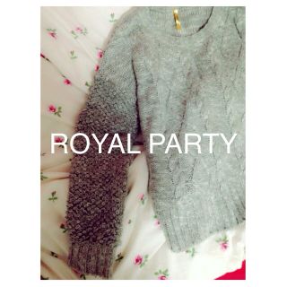 ロイヤルパーティー(ROYAL PARTY)のお洒落ニット♡(ニット/セーター)