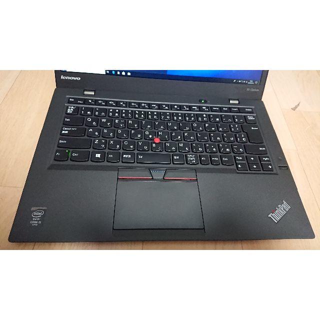 Lenovo(レノボ)の★超美品 Lenovo ThinkPad X1 Carbon i5-5300U スマホ/家電/カメラのPC/タブレット(ノートPC)の商品写真