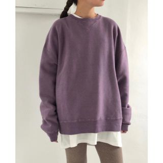 トゥデイフル(TODAYFUL)の【限定値下げ　新品】トゥデイフル♡ Vintage Over Sweat (トレーナー/スウェット)