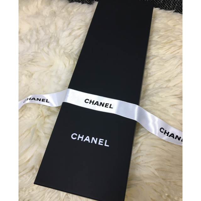 CHANEL(シャネル)の新品未使用 CHANEL シャネル ネクタイ ネイビー ツイード風 メンズのファッション小物(ネクタイ)の商品写真