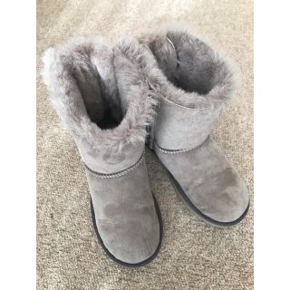 アグ(UGG)のUGG 21cm キッズリボンブーツ(ブーツ)