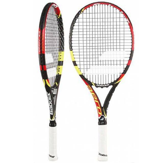 Babolat(バボラ)の【美品】バボラ　アエロプロドライブ　フレンチオープン限定モデル スポーツ/アウトドアのテニス(ラケット)の商品写真