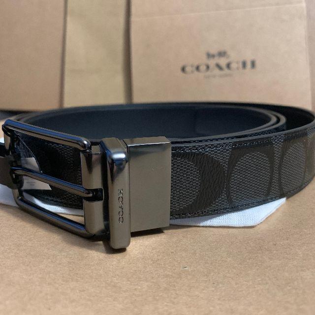 COACH コーチ シグネチャー ベルト リバーシブル COACH コーチ シグネチャー ベルト リバーシブル