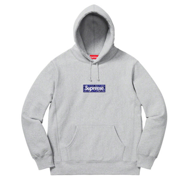 supreme bandana box logo グレー M39tcrysbイマジン