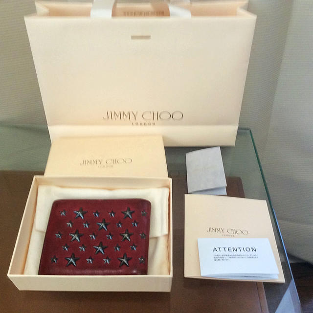 JIMMY CHOO(ジミーチュウ)のJIMMY CHOO  二つ折り財布  メンズのファッション小物(折り財布)の商品写真