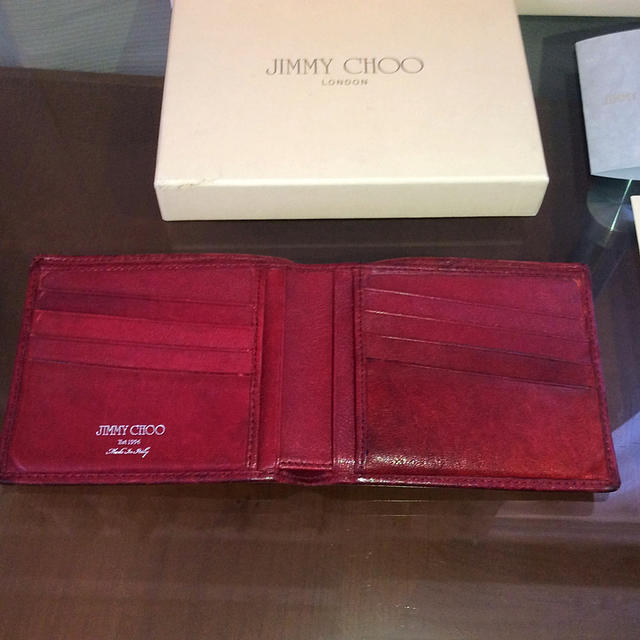 JIMMY CHOO(ジミーチュウ)のJIMMY CHOO  二つ折り財布  メンズのファッション小物(折り財布)の商品写真